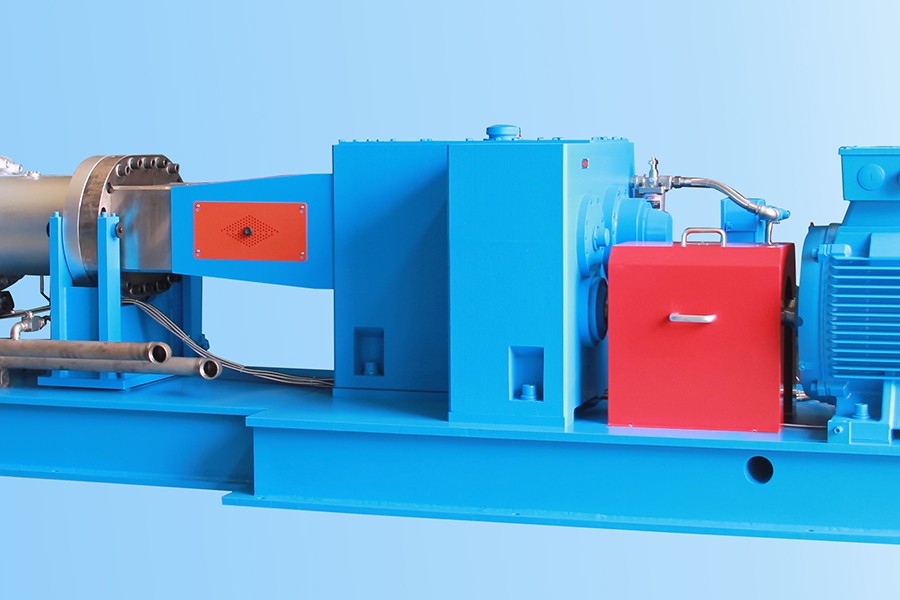 脫揮機專用雙螺桿齒輪箱